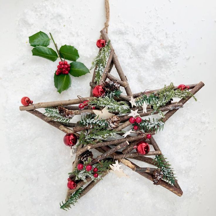 Rustic Twig Stars