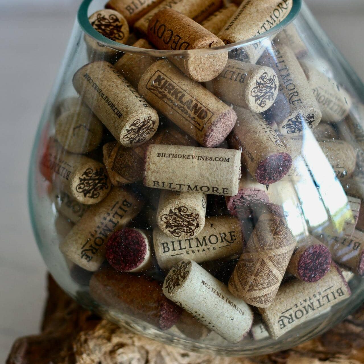 Wine Corks in Jar