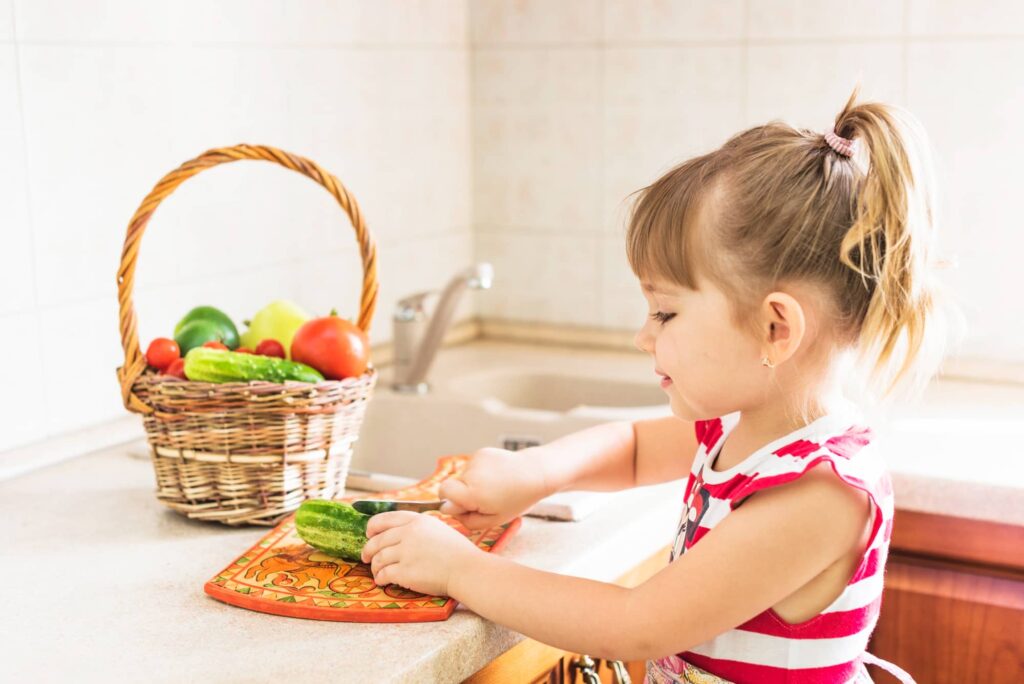 healthy eating for kids growing