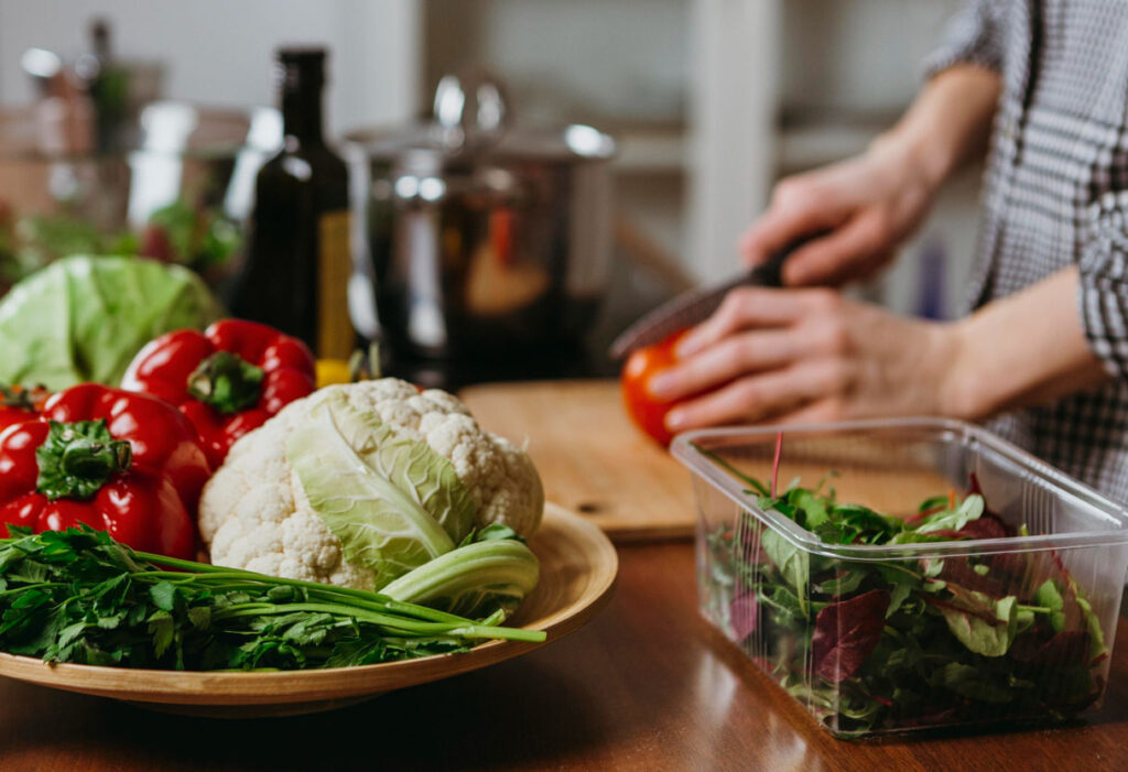 Vegan Meal preparation