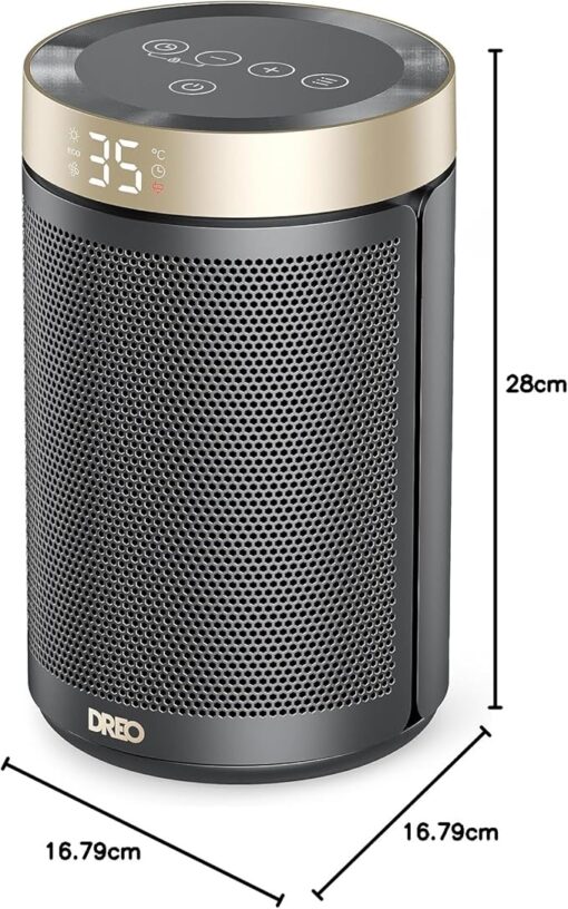 Dreo 1500W portable ceramic heater, Atom 316