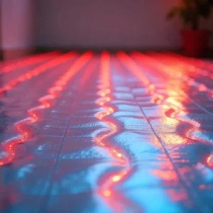 compare hydronic and electric underfloor heating solution