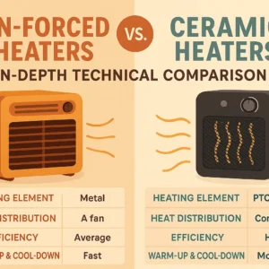 Fan-forced heater vs ceramic heater in depth comparison