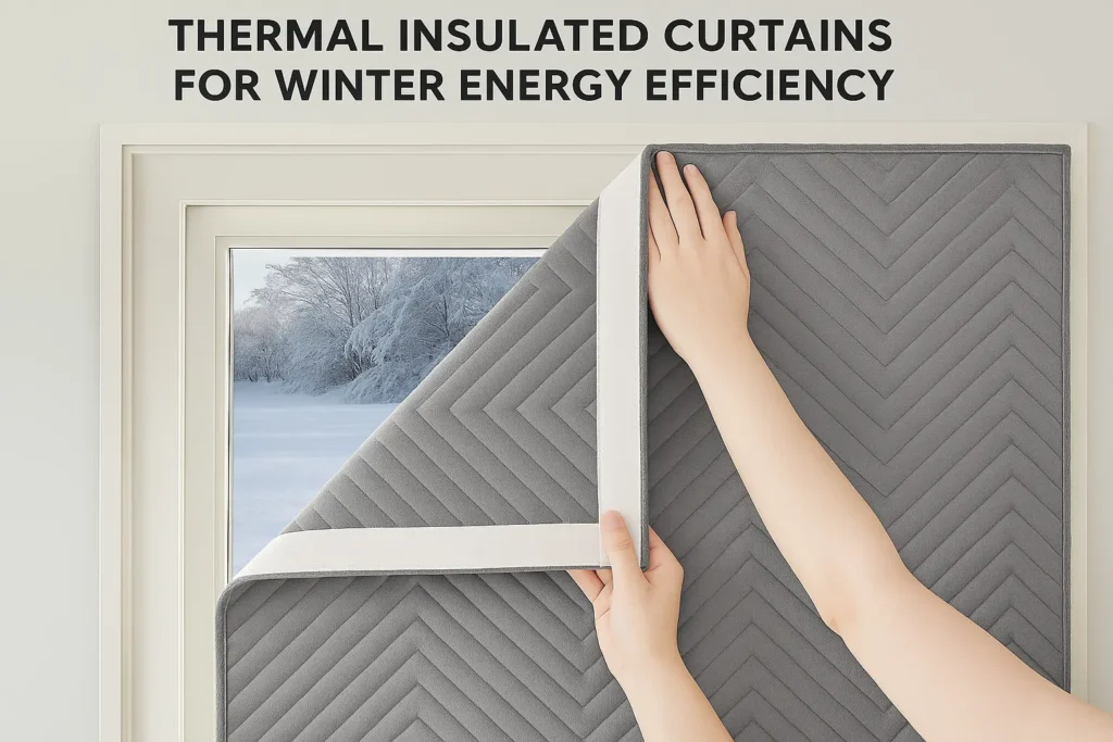 thermal insulated curtain