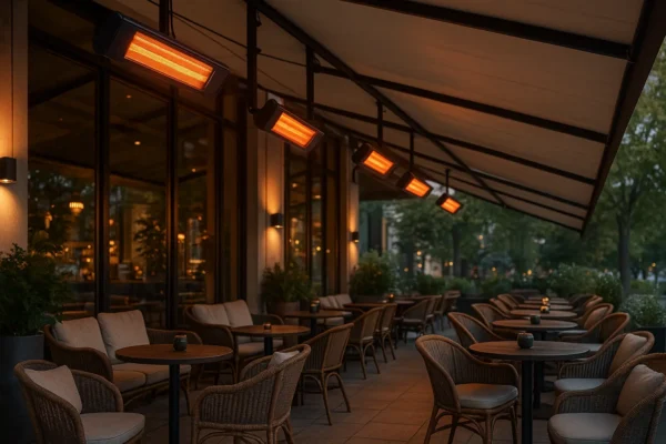 top outdoor infrared electric heatstrip heater