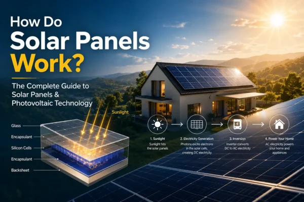 how do solar panels work photovoltaic technology